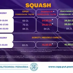 Kluby squasha w Poznaniu: ceny, korty i porady dla początkujących