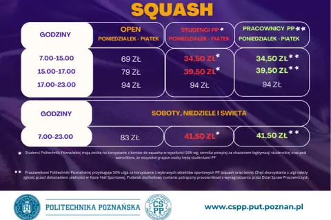 Kluby squasha w Poznaniu: ceny, korty i porady dla początkujących