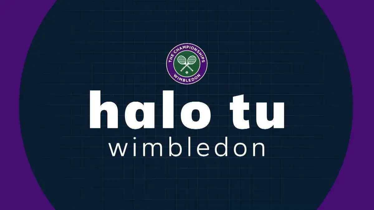 Wimbledon logo Polsat Sport