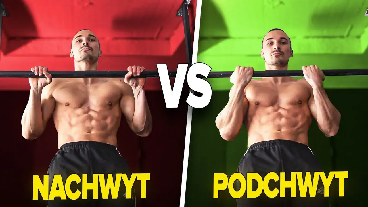 por&oacute;wnanie nachwyt podchwyt na drążku