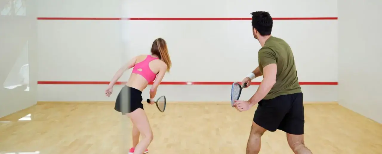 trener squash instrukcje kort